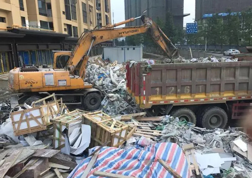 清运装修垃圾 拉渣土
